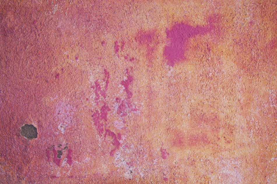 wall hauswand fund background pink