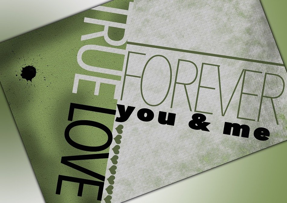 background love forever green map
