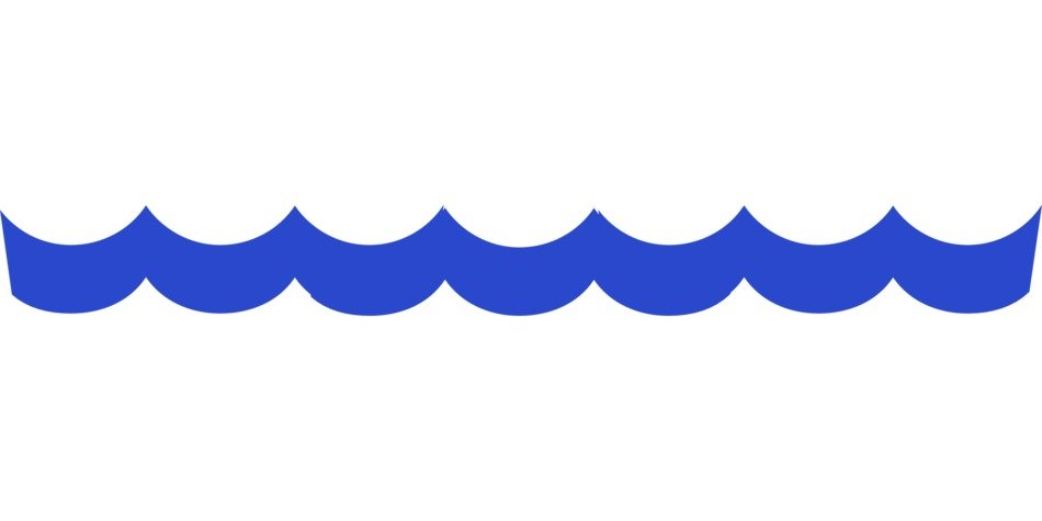 water pattern waves blue