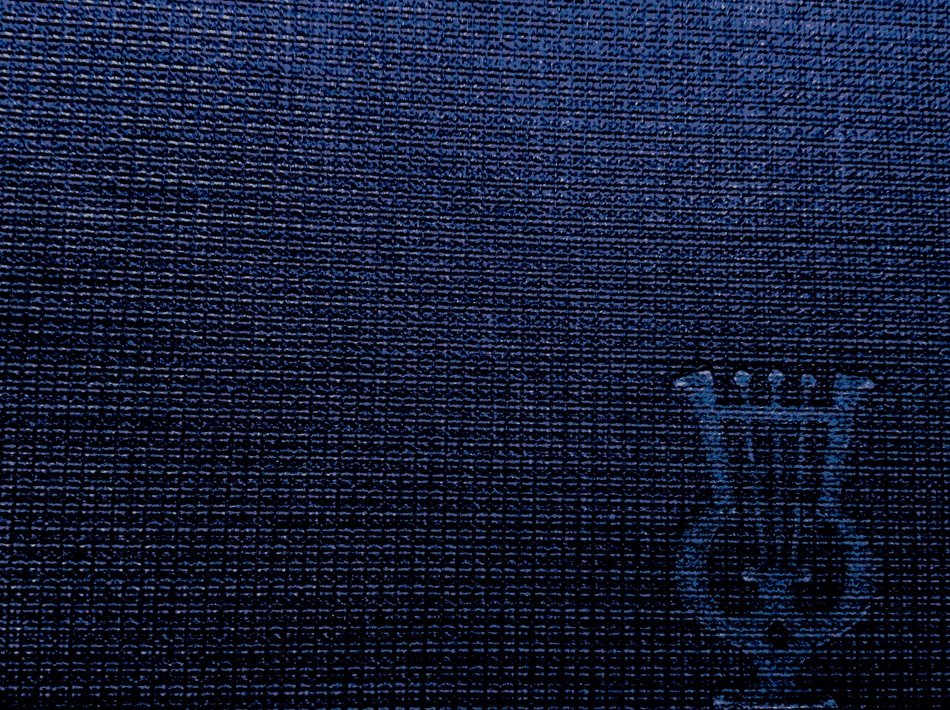 hymnal lyre texture fabric