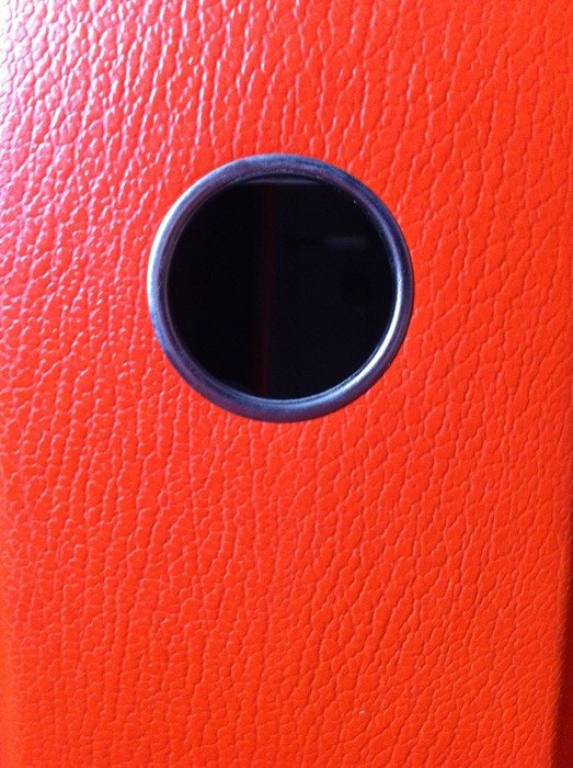folder back orange office abstract