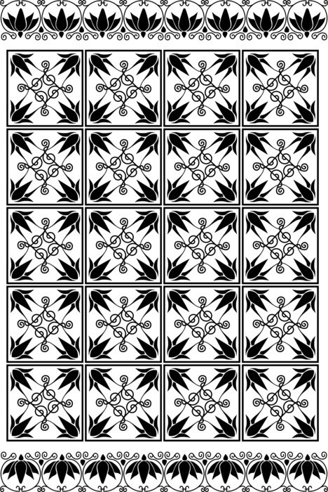pattern tile greece background