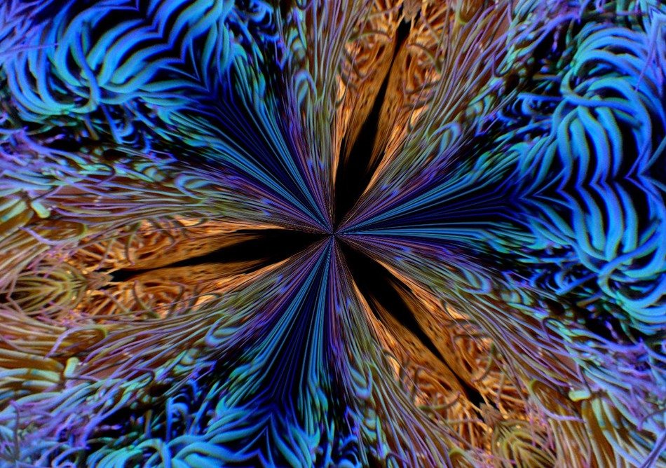 abstract background kaleidoscope