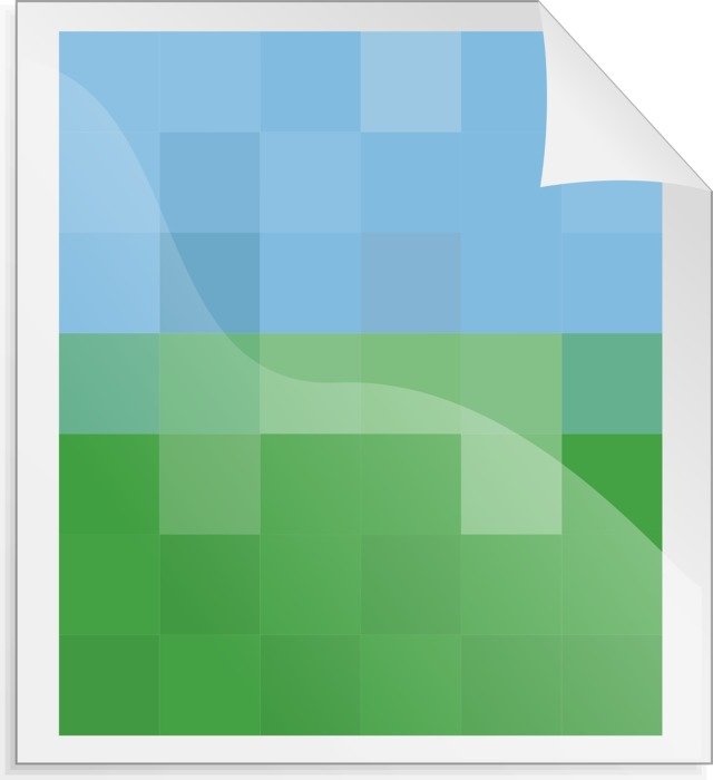 pixels graphics mime type file