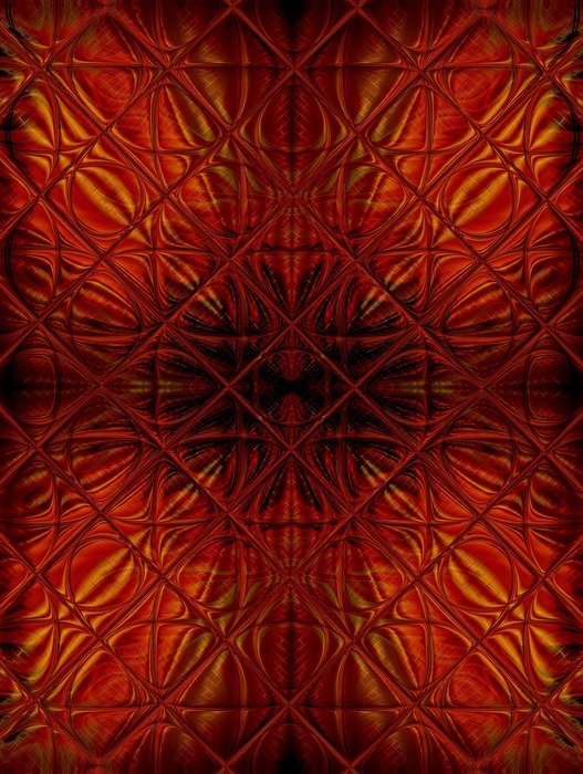 glass pattern background red