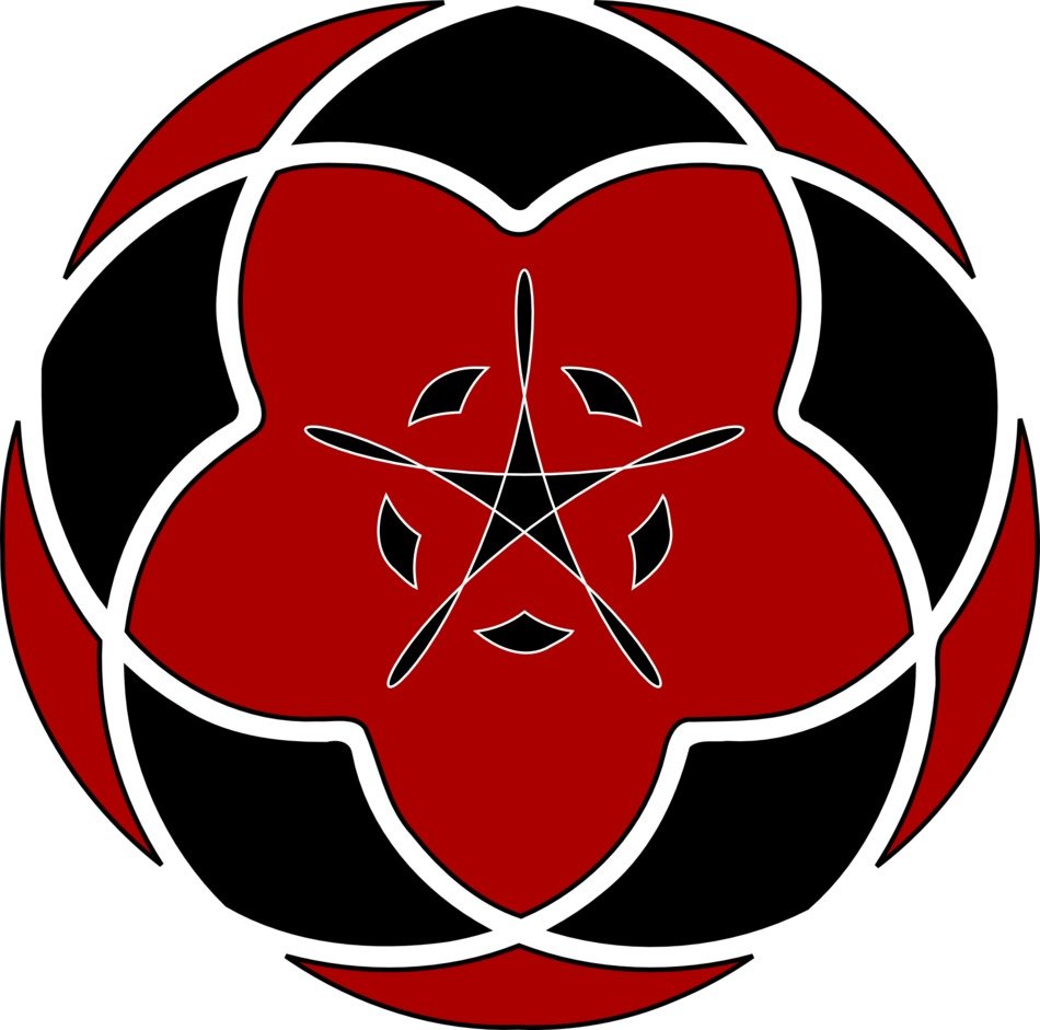 Circle geometric five cinquefoil free image download