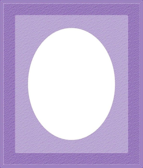 matt frame border lilac purple