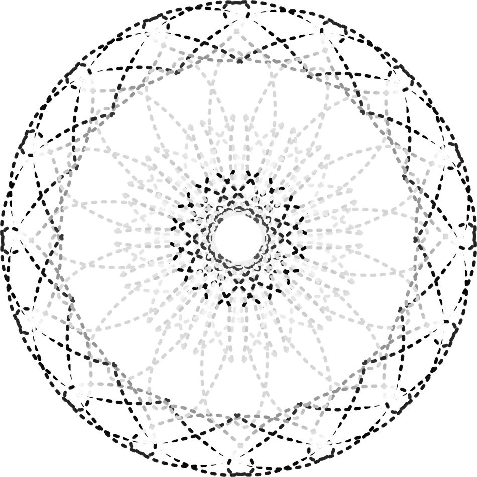 ornament round decorative