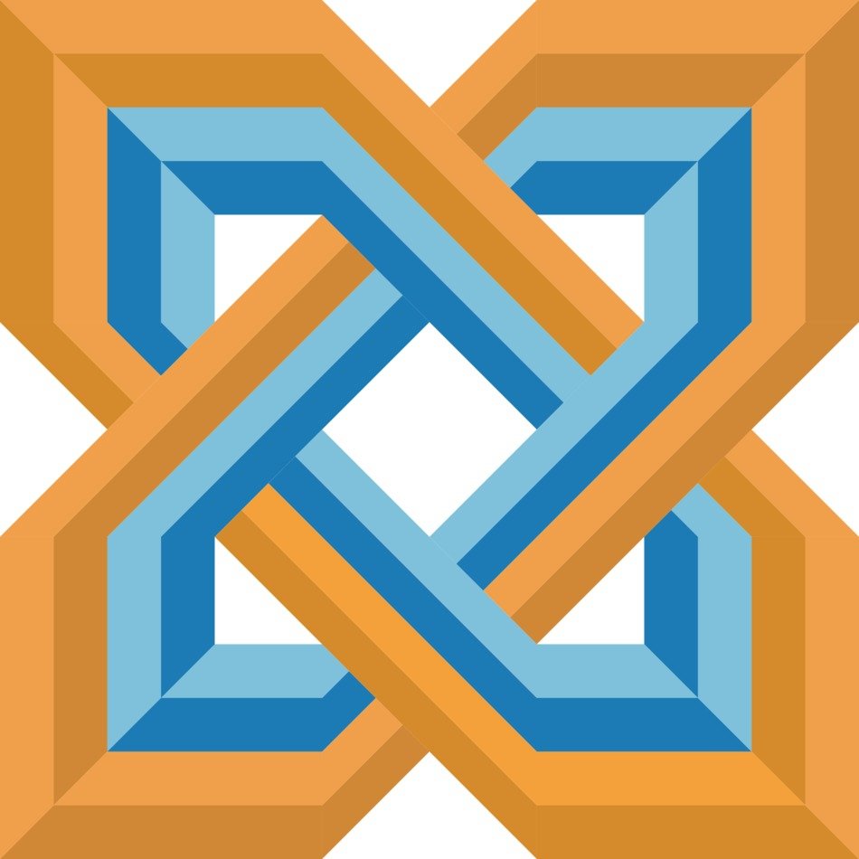 celtic pattern knot decoration