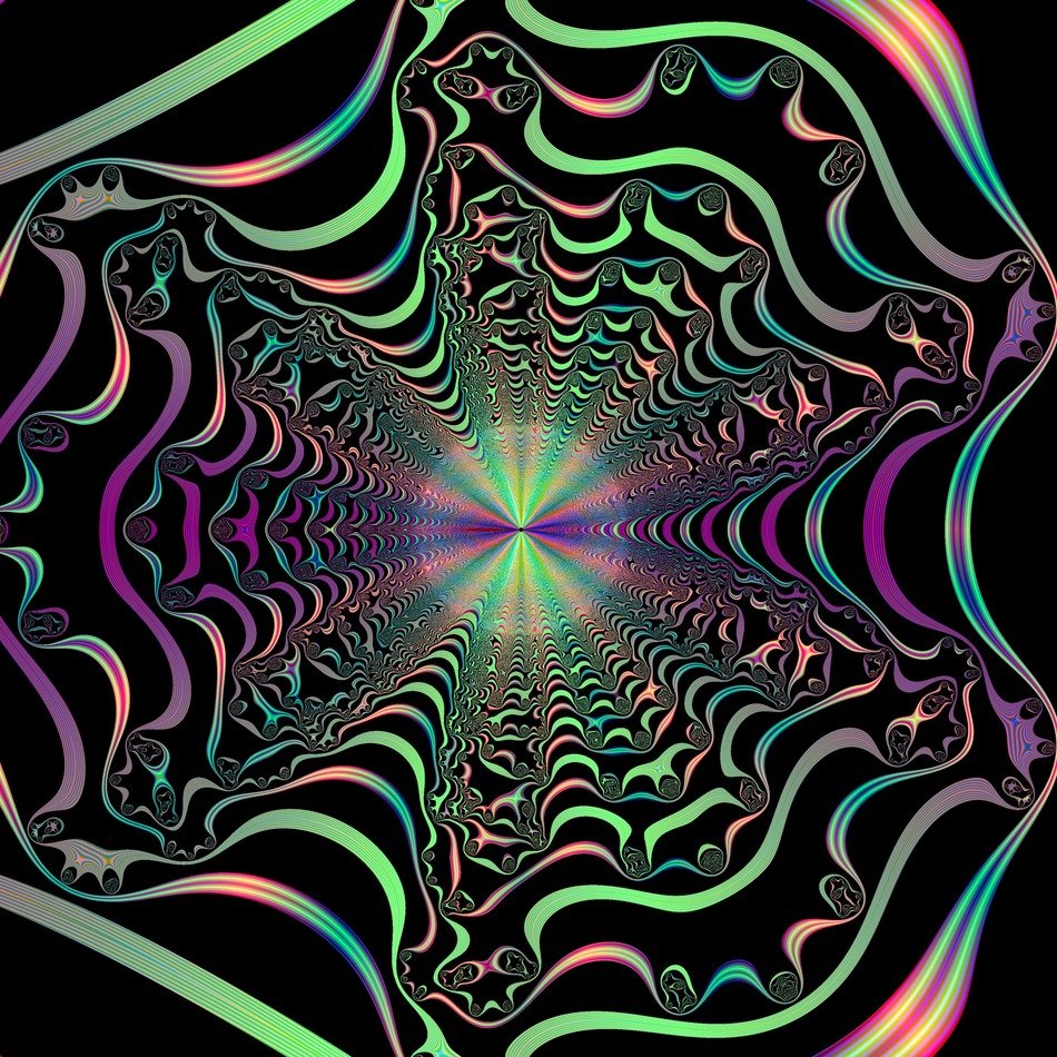 fractal web spider backdrop