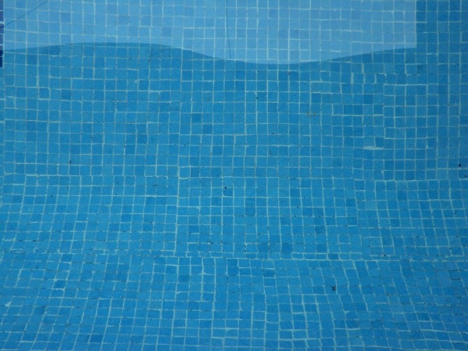 water pool blue background