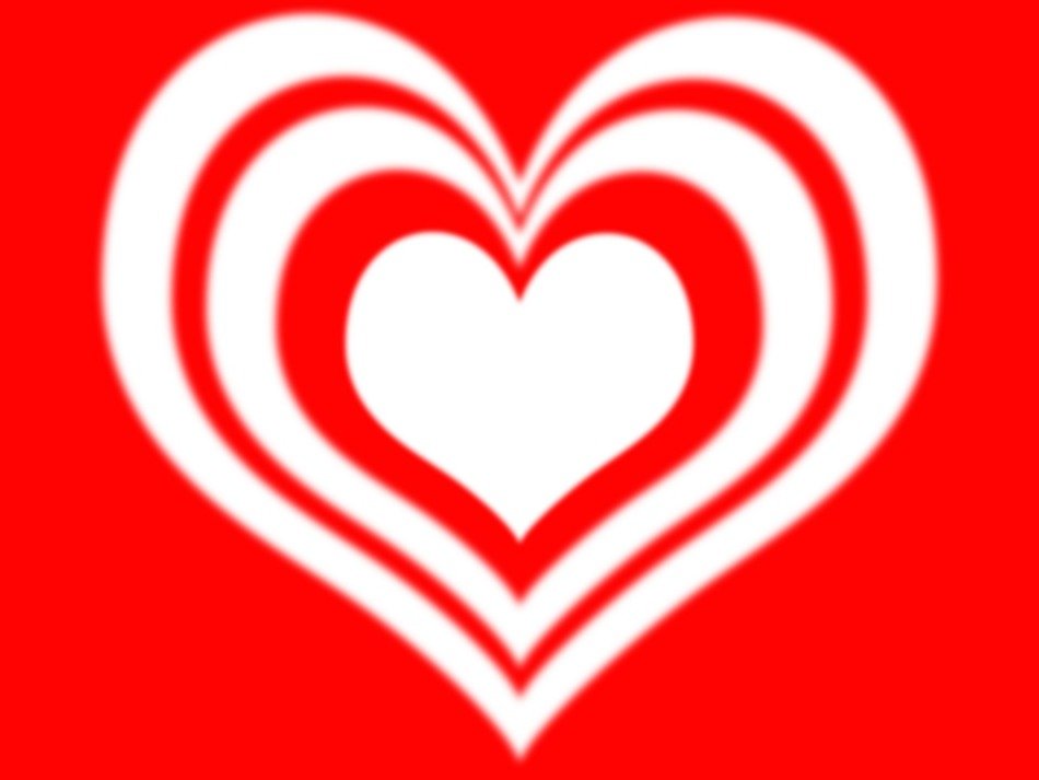 valentine heart hearts red white