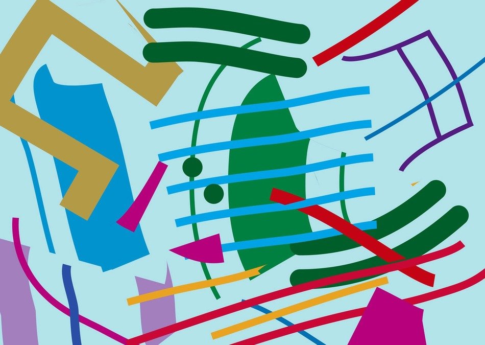 drawing background abstract