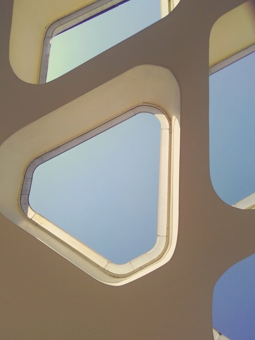 triangles indoor outdoor pattern