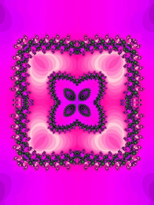 kaleidoscope ornament pattern