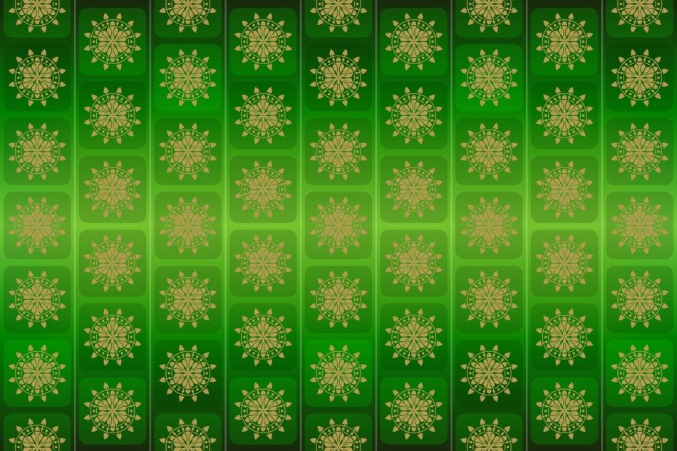 background emerald green pattern