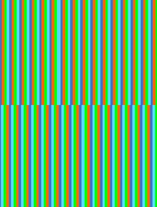 vertical lines narrow aqua lime