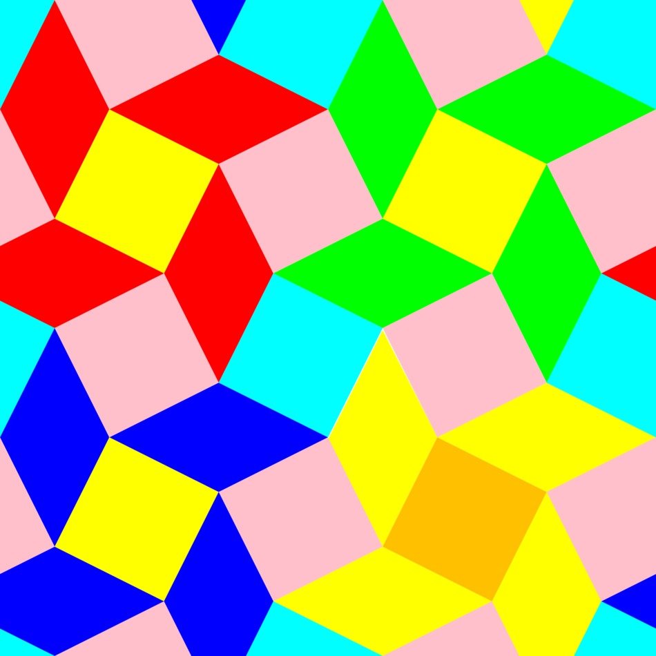 pattern diamond squares special