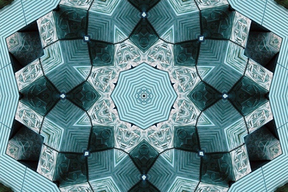 background blue abstract geometric