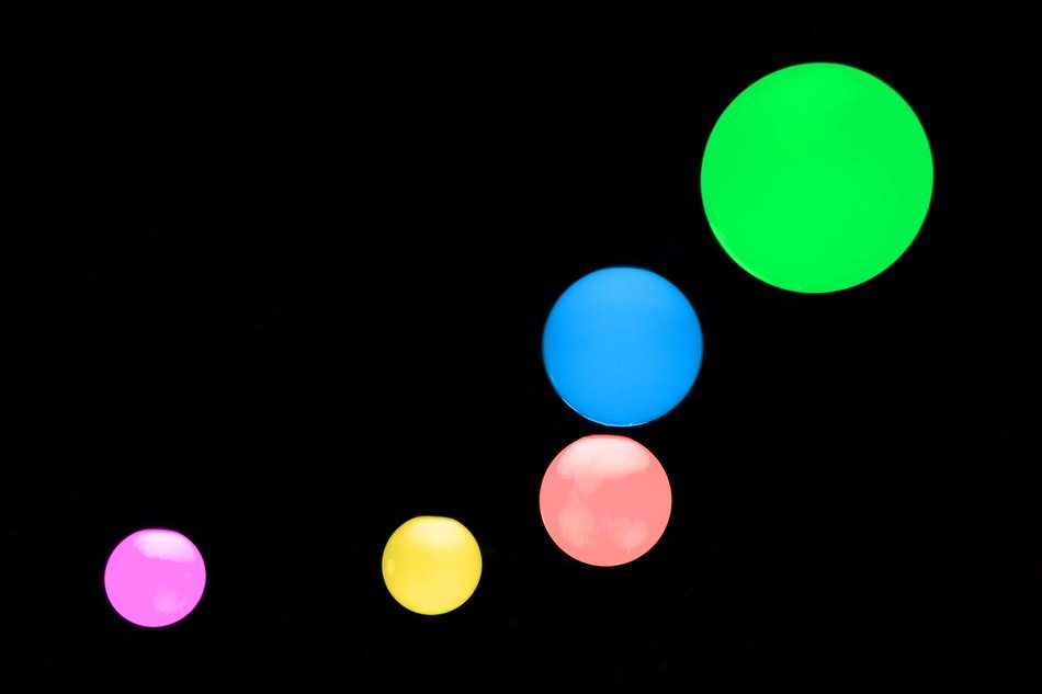 abstract background ball blue