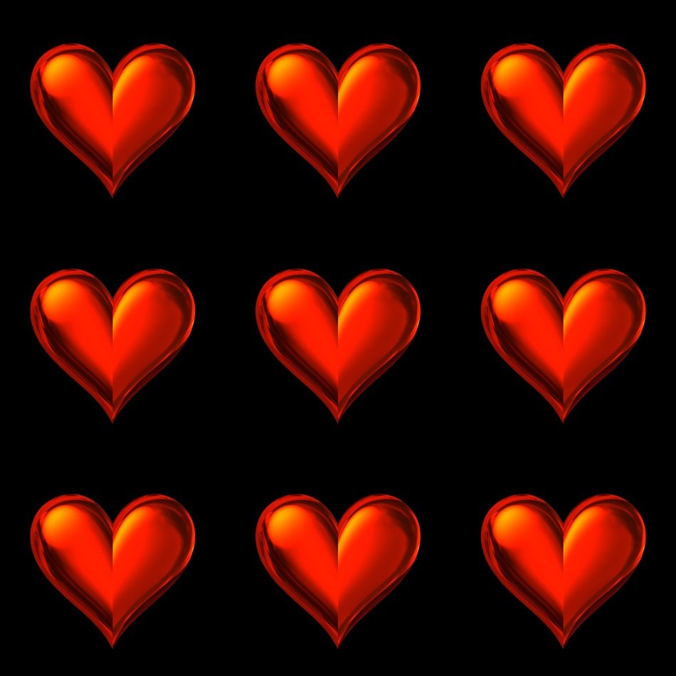 heart love pattern