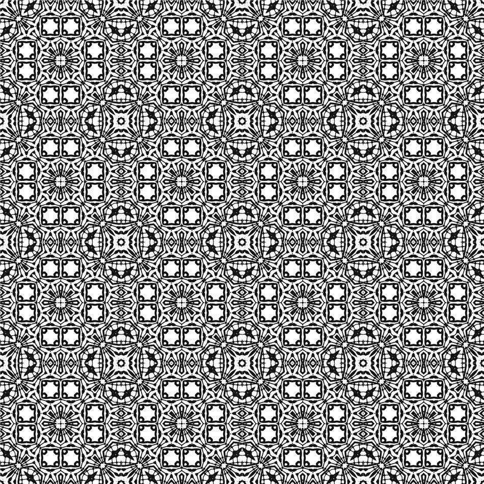 pattern black white series