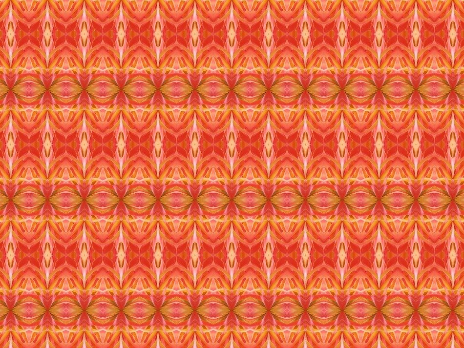 pattern background orange red