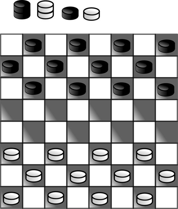 checker board black game pattern