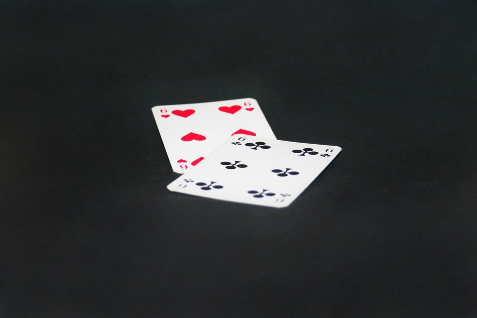 paying cards gambling card game