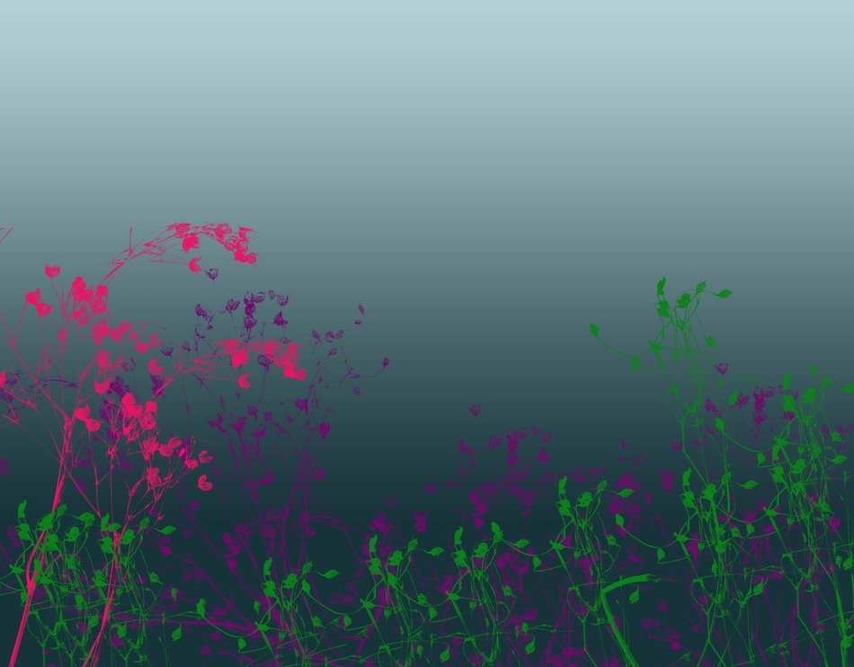 background floral print nature