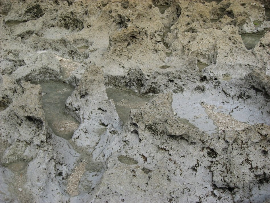 rock environment rough grey nature