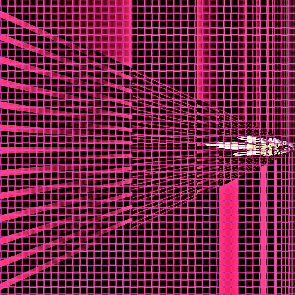 graphic grid abstract red wallpaper
