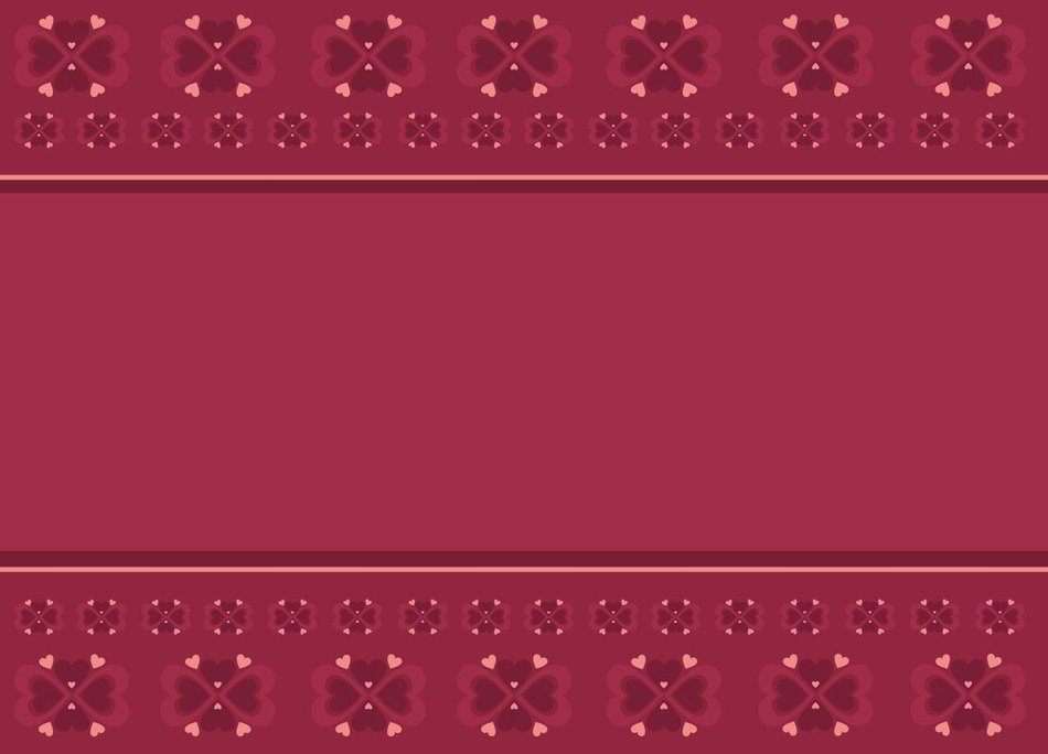 pink background hearts ethnic folk
