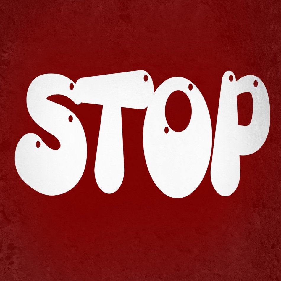 background stop statement word