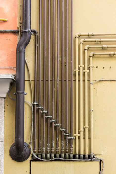 water pipes lines pattern