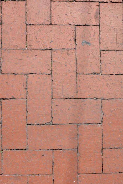 brick red pattern block surface