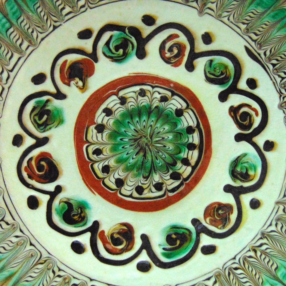 horezu pattern handmade