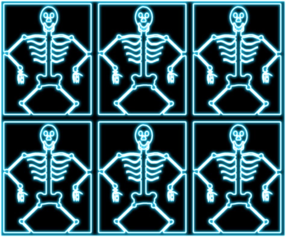 skeleton halloween background