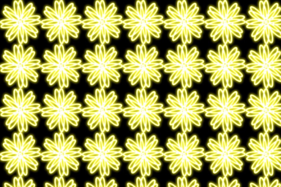 flowers background yellow shining