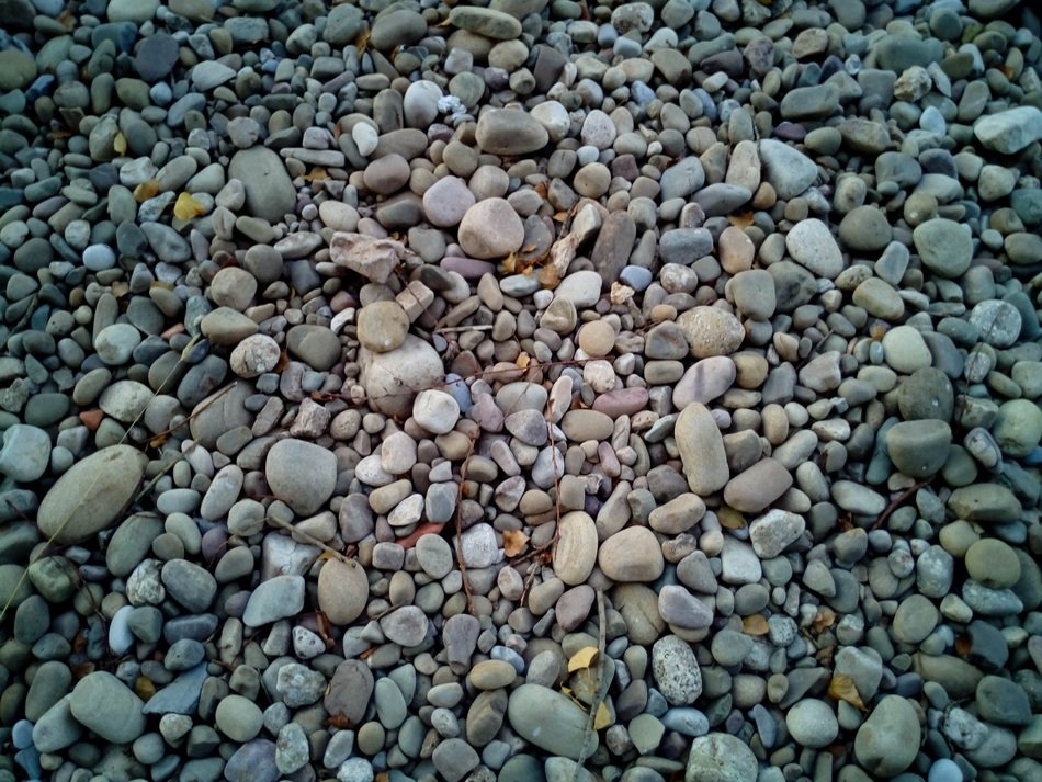 stones texture ribera river
