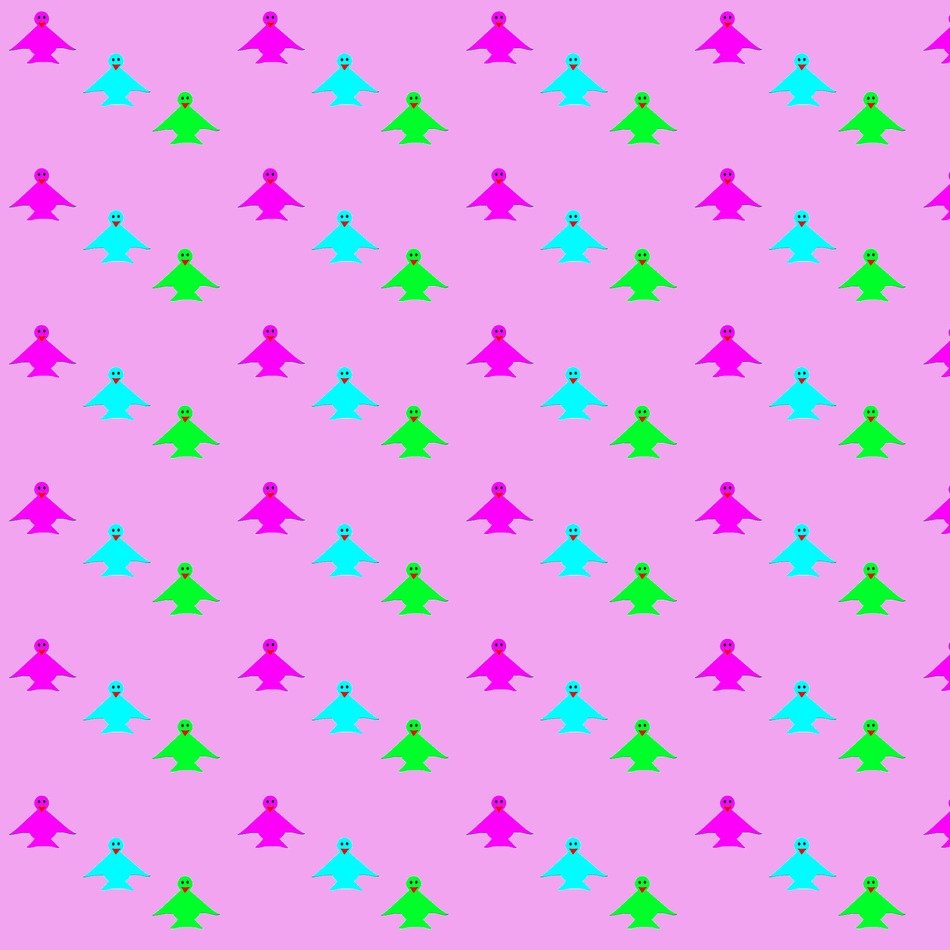 birds background pattern
