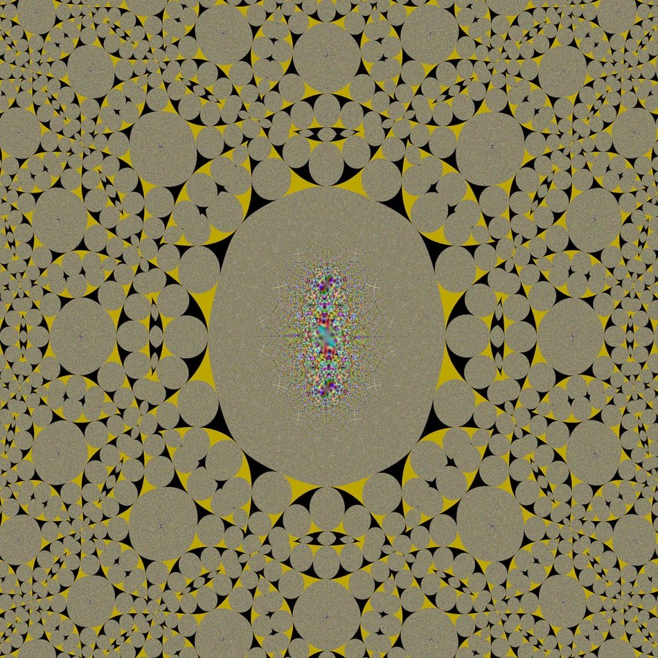 Decorative background in the form of laces