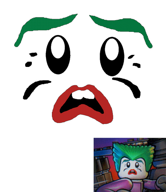 lego joker decals