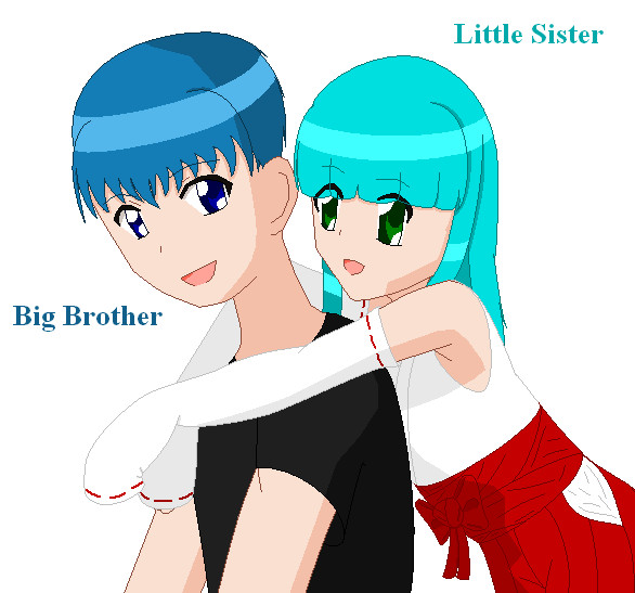 Большие братья большие сестры. Anime little brother. Аниме big brother!. Cестрёнка / little sister v.0.2 (2020). Big sister and little brother.