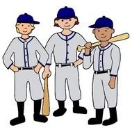 Baseball Team Clip Art