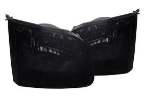 smoky headlights in graphic representation
