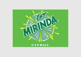 Mirinda, Logo of citrus drink