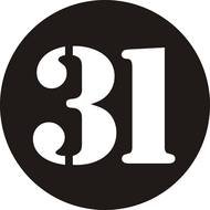 Number 31 Clip Art