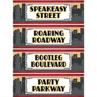 Roaring Twenties Street Signs