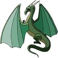 Green Dragon Clip Art Free
